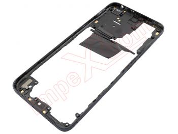 Front / central housing with Graphite Gray frame for Xiaomi Redmi Note 11, 2201117TG